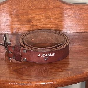 American Eagle 40w brown leather belt